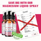Magnesium Glycinate Liquid 400mg – With B6, C, D & Zinc