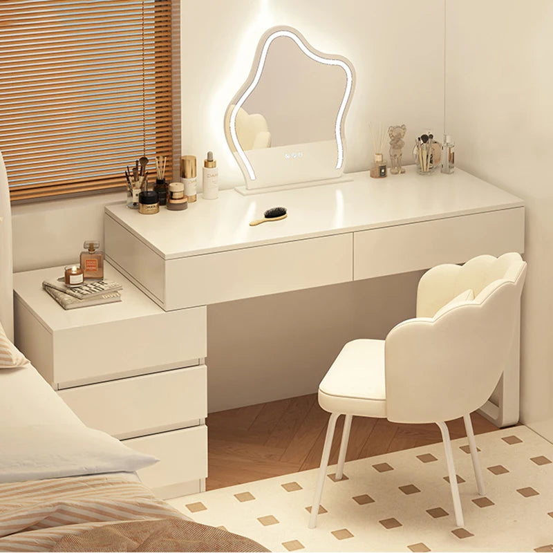 Nordic Vanity Table with Storage — Vanity Furniture, Minimalist, Nordic Design | Beautifully Within