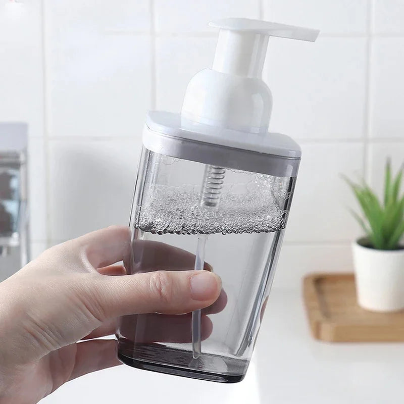 Foam Pump Dispenser Bottle – Facial Cleanser & Soap (420ml)