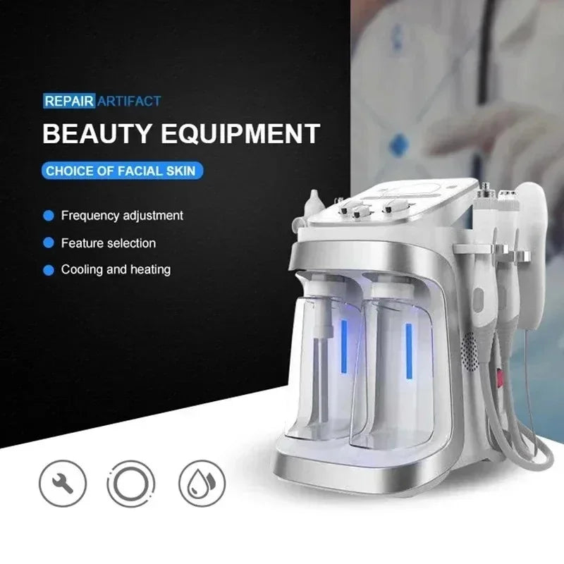 Hydra Oxygen Radiofrequency Facial Cleansing Lifting Beauty Spa Machine