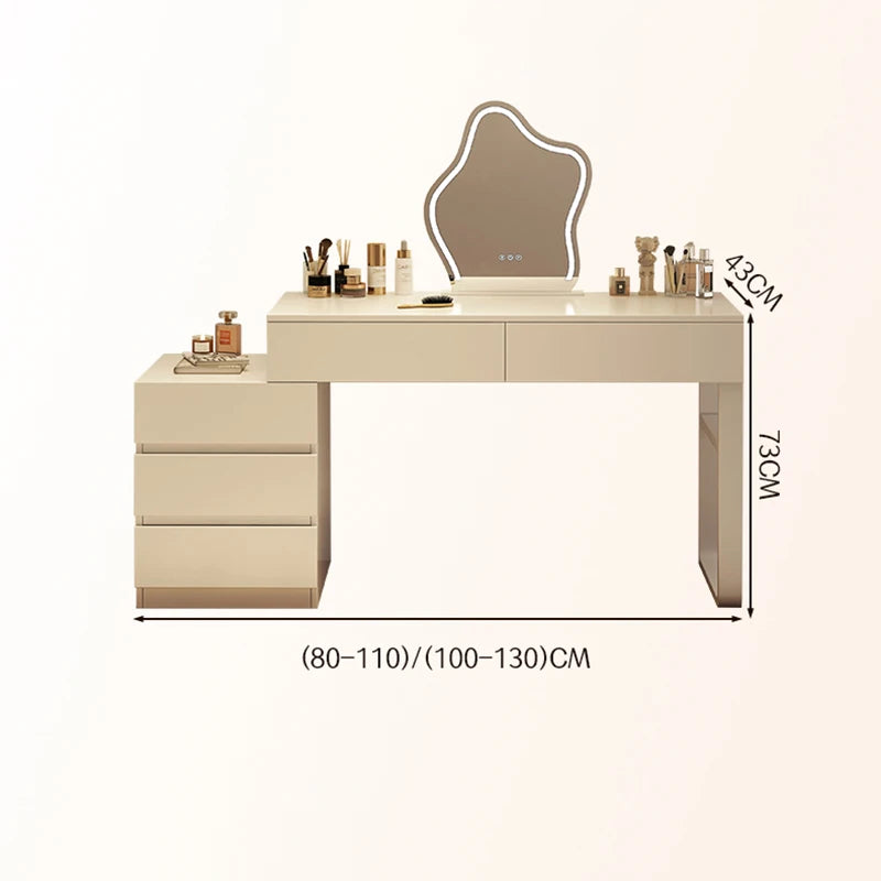 Nordic Vanity Table with Storage