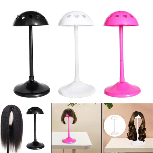 Adjustable Wig Stand – Storage & Styling Holder