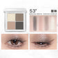 Judydoll 4-Color Eyeshadow Palette – Matte & Glitter Shades