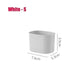 Matte Cosmetic Organizer Box – Makeup Storage Tray