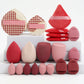 20PCS Pink Makeup Sponge Set – Foundation & Powder Puff