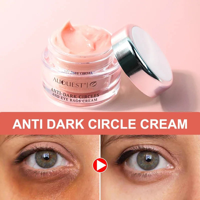 AUQUEST Eye Bags Dark Circles Eye Cream Under Eye Skin Care Caffeine Brightening Peptide Firming Eye Care Beauty Cream Products