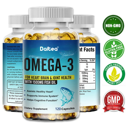Daitea Fish Oil Omega-3 – Heart & Brain Health