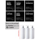 3PCS Bathroom Soap & Shampoo Dispenser – 500ml Labels