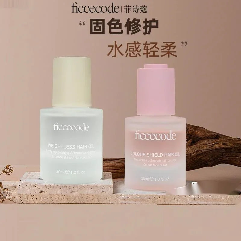 Ficcecode Hair Oil – Frizz Repair & Color Protection