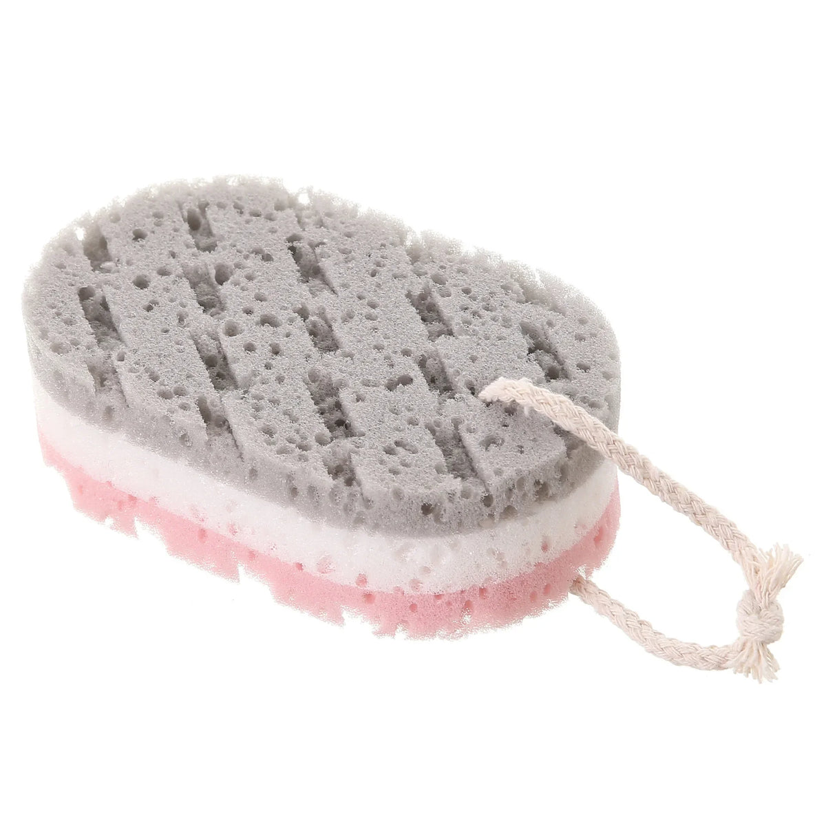 Exfoliating Body Scrub Sponge & Massage Brush