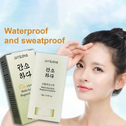 SPF Face Sunscreen Stick – Matte Oil-Control UV Cream