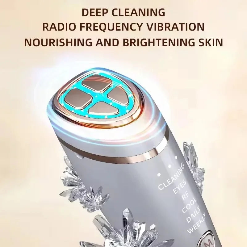6 In1 Beauty Machine Multifunctional High Definition RF Beauty Instrument for Facial Lifting and Tightening of The Face and Eyes