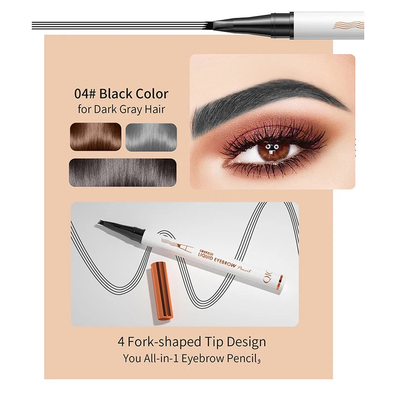 Microblading Eyebrow Pencil – 4 Tip, Waterproof