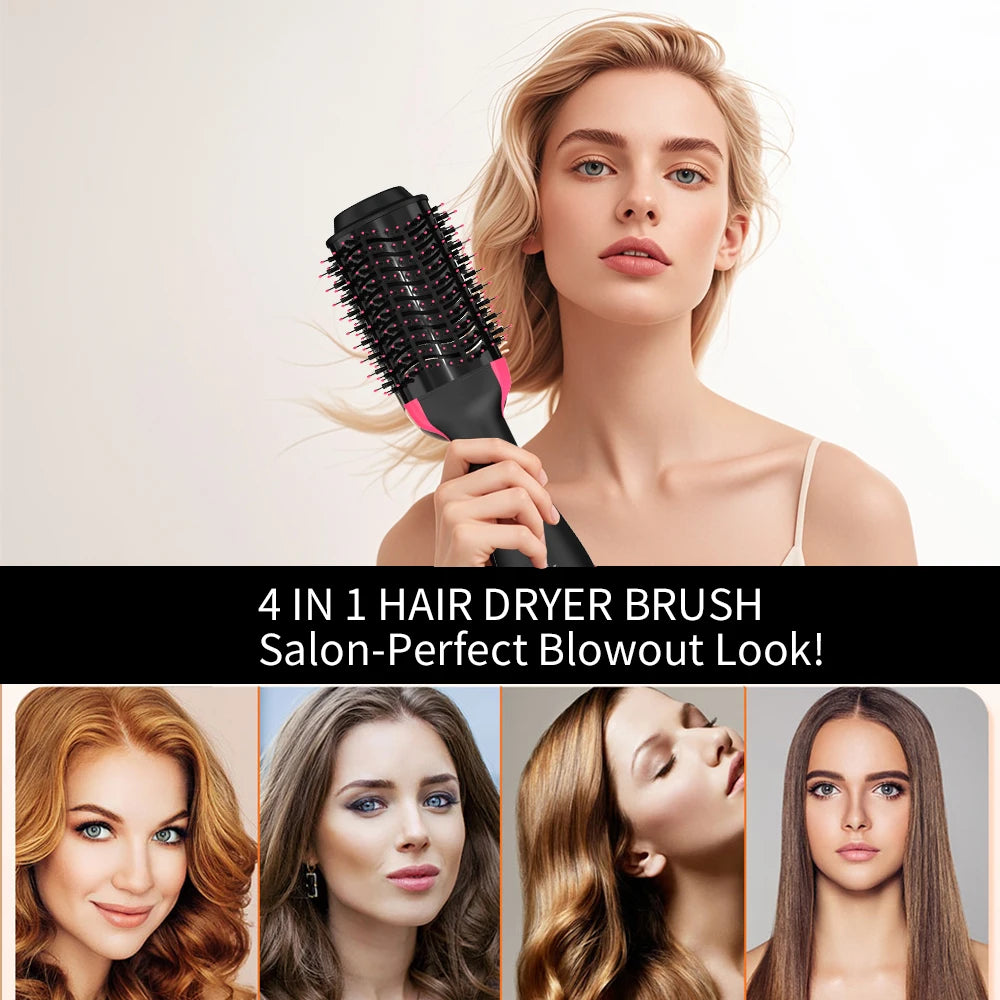 LISAPRO 3-in-1 Hot Air Brush – Dryer & Volumizer