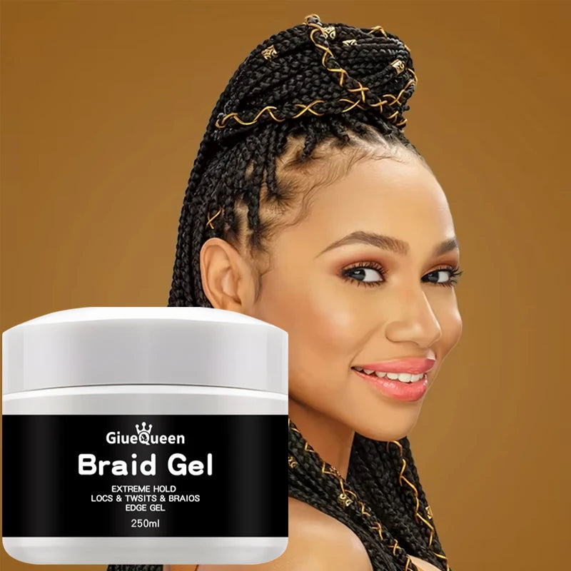Strong Hold Braid Gel – Non-Flaking, Long-Lasting Braids