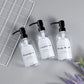 Clear Shampoo & Body Wash Dispenser Set – Stainless Pump