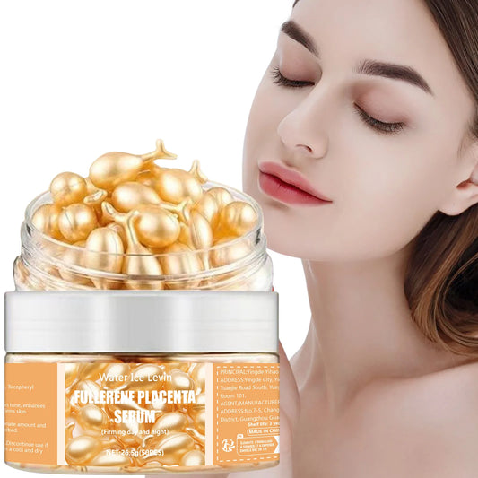 50PCS Collagen Face Serum Capsules – Anti-Wrinkle & Whitening