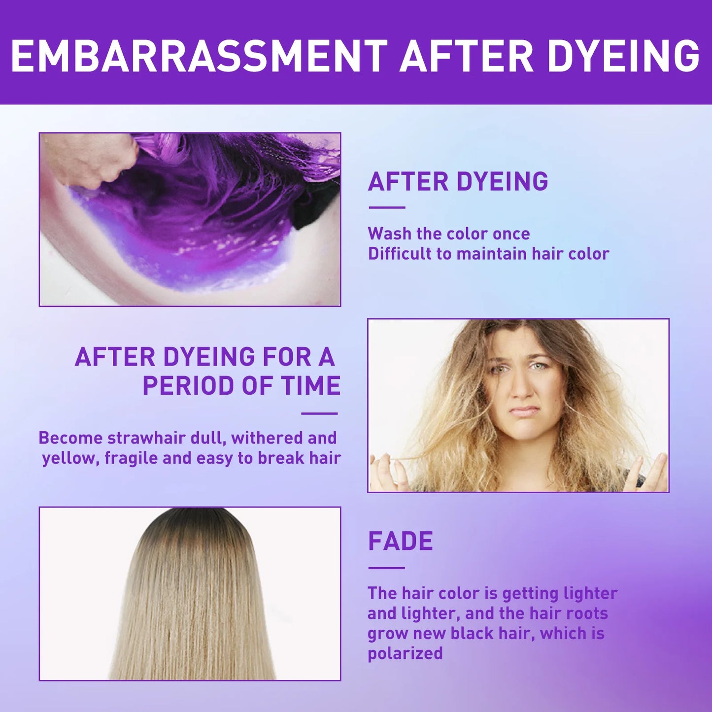 EELHOE Purple Shampoo – Blonde Color Care & Repair