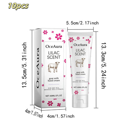 OceAura Goat Milk Hand Cream – Moisturizing & Brightening