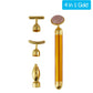 24K Gold Vibrating Face Roller