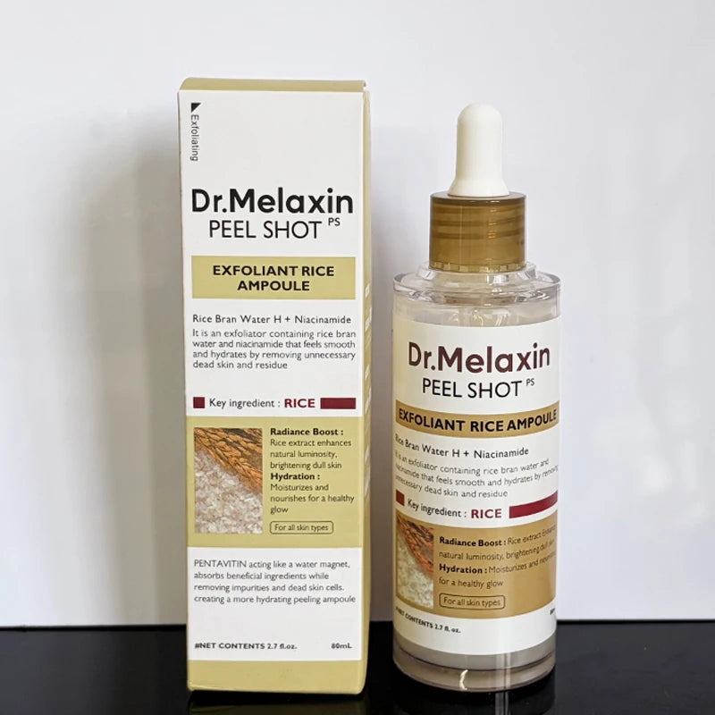 Dr Melaxin Rice Water Exfoliating Moisturizing Eye Cream For Tear Troughs