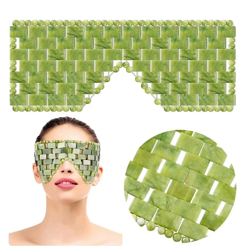 Natural Jade Facial Mask & Eye Cover
