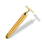 24K Gold T-Bar Massager