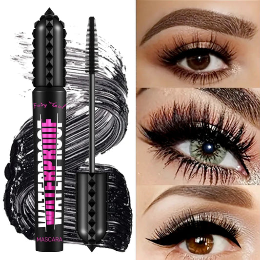 Black Waterproof Mascara – 4D Lash Lengthening Extension