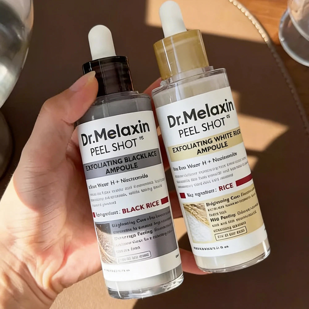 Dr Melaxin Rice Water Exfoliating Moisturizing Eye Cream For Tear Troughs