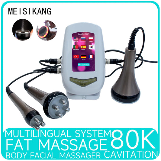 MEISIKANG 3-in-1 Cavitation Ultrasonic Machine – Body & Face Care