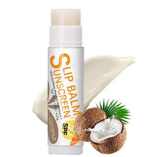 Natural Lip Balm SPF 30 – Moisturizing Fruit Flavor Sticks