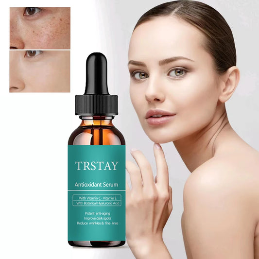 TRSTAY Antioxidant Serum – Vitamin C & E + Hyaluronic