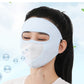 Ice Silk Sunscreen Mask Outdoor Sports Anti-UV Face Mask Cycling Breathable Anti-dust Face Cover Women Girls Hanging Ear Mask