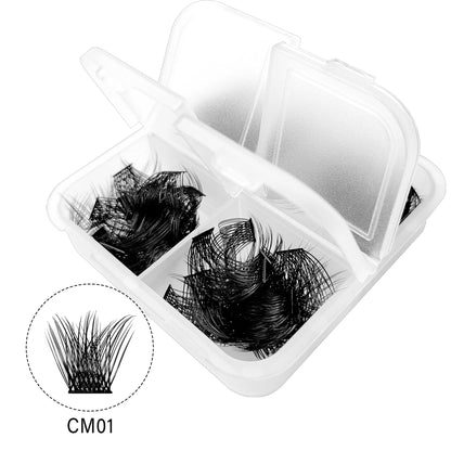 96pcs Cluster Lash Extensions Faux Mink