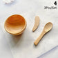 Mini Bamboo Mixing Bowl Set – DIY Face Mask Tools