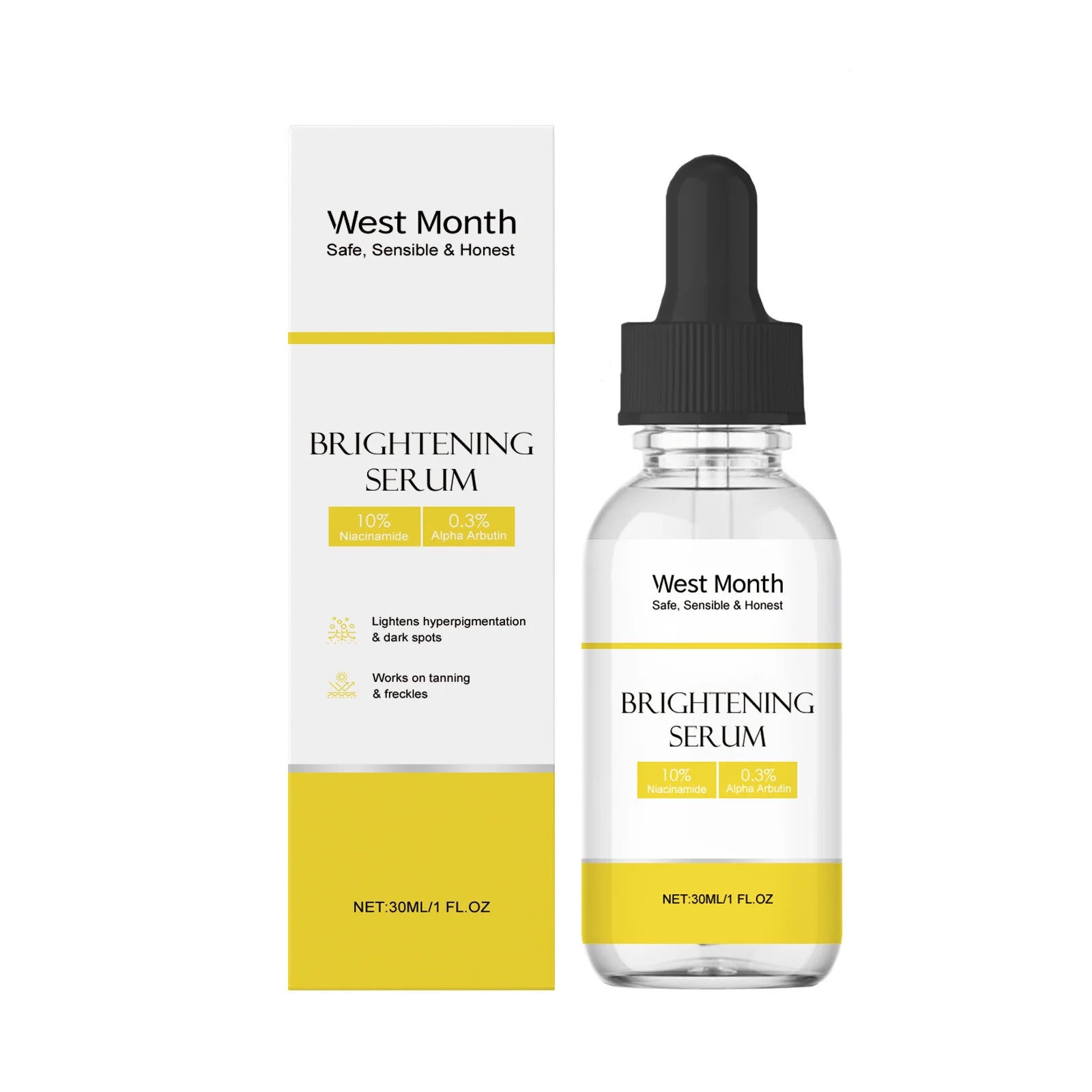 Niacinamide Facial Serum Fade Fine Line Moisturzing Brightening Rejuvenation Shrink Pores Fade Melanin Vitamin C Serum Skin Care