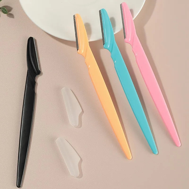 Stainless Steel Eyebrow Trimmer Set (5pcs)