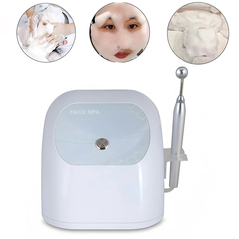 Magic Oxygen Bubble Facial Device Deep Pore Clean White Skin Rejuvenation