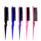 Salon Teasing Comb – Boar Bristle Backcombing Hairbrush