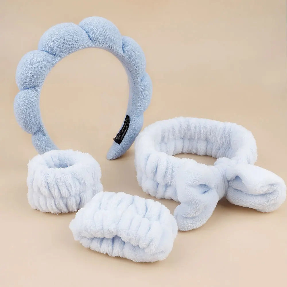 Spa Headband & Wristband Set