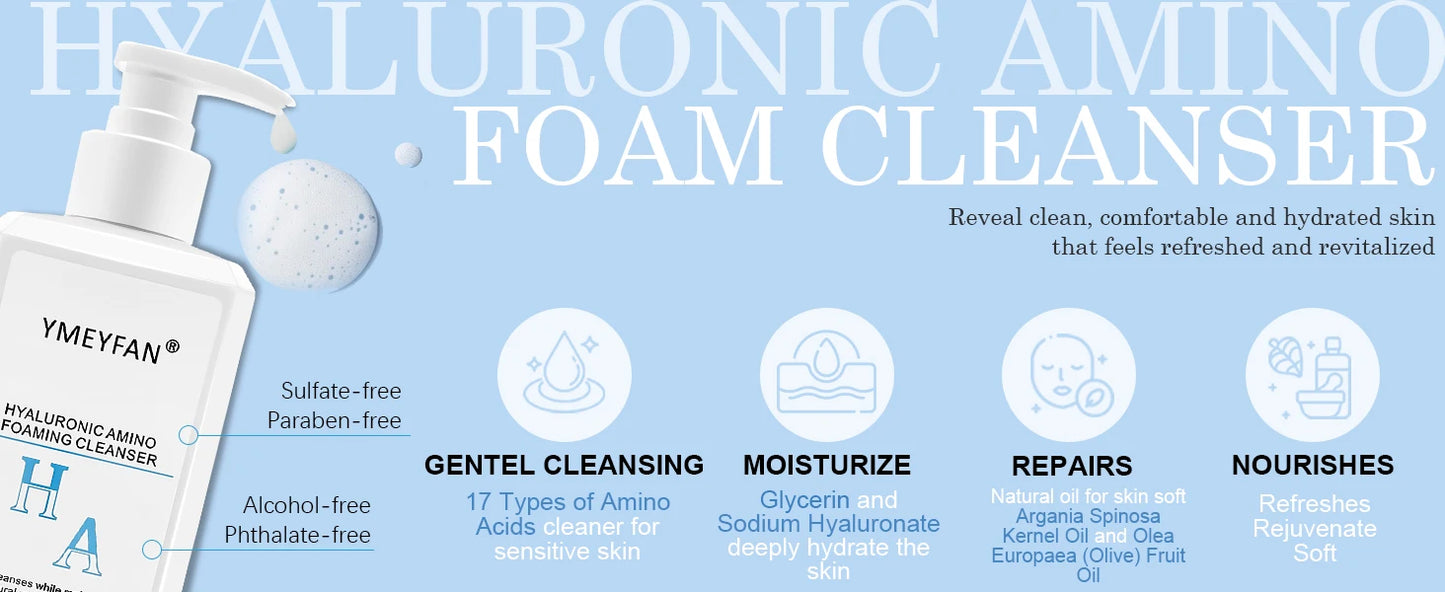 5-in-1 Hyaluronic Acid Skincare Set – Salon & Home Use