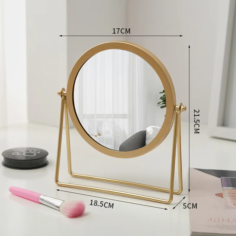 Oval Wall-Mount Vanity Mirror