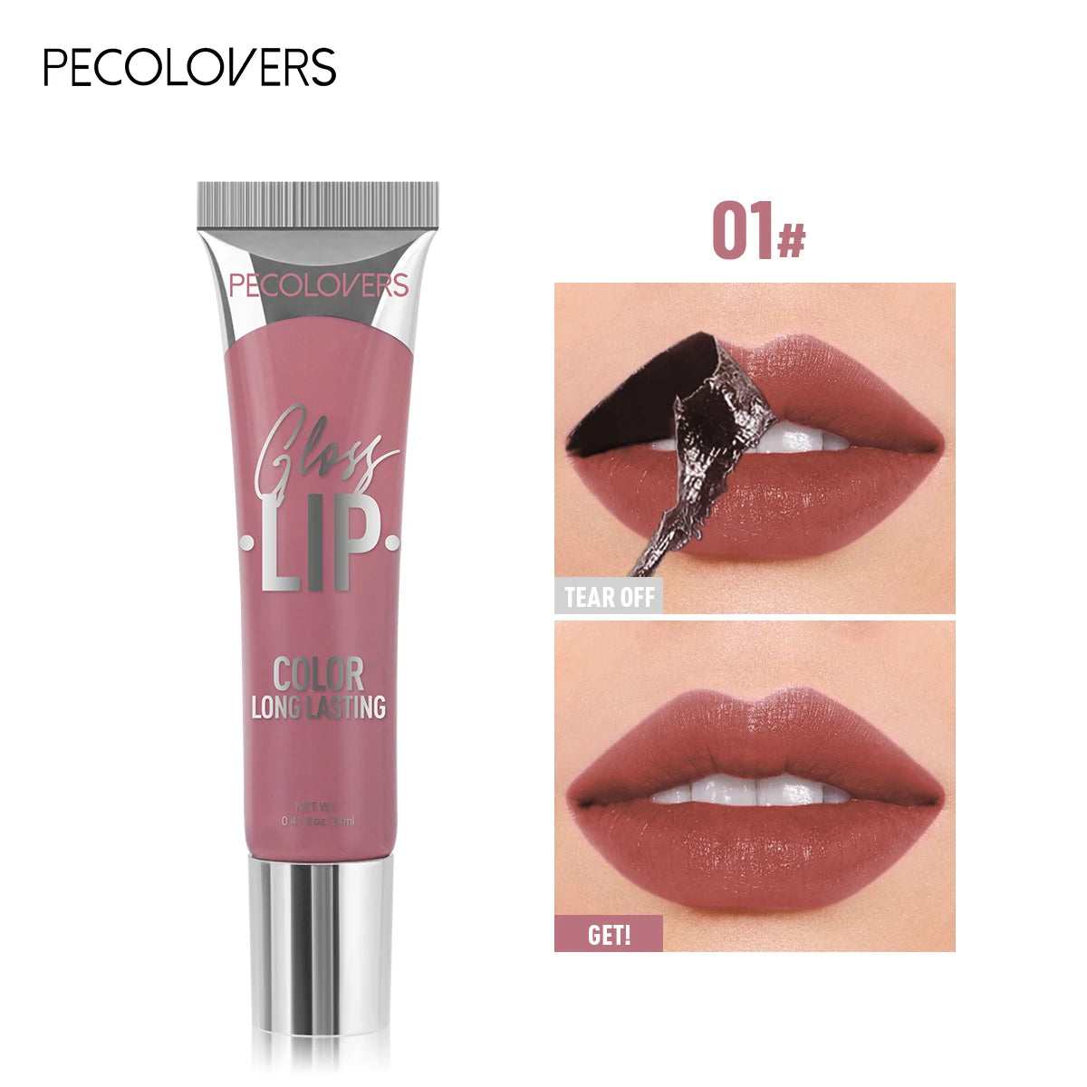 Peel-Off Lip Stain – Long Lasting Waterproof Tint