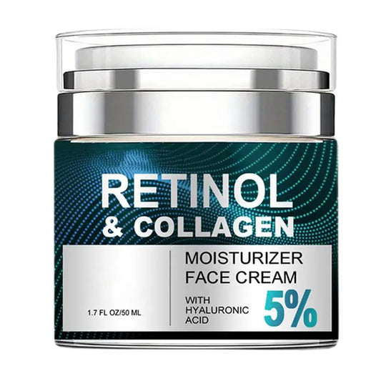 Retinol Anti-Aging Face Cream – Collagen & Hyaluronic Acid (50ml)