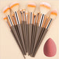 Makeup Brush Set (8–20pcs) – Foundation & Eyeshadow