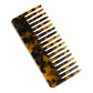 Wide Large Tooth Pocket Hair Comb Cellulose Acetate Detangling Hairbrush Tortoise for Shell Anti-static Hairdressing Dropship