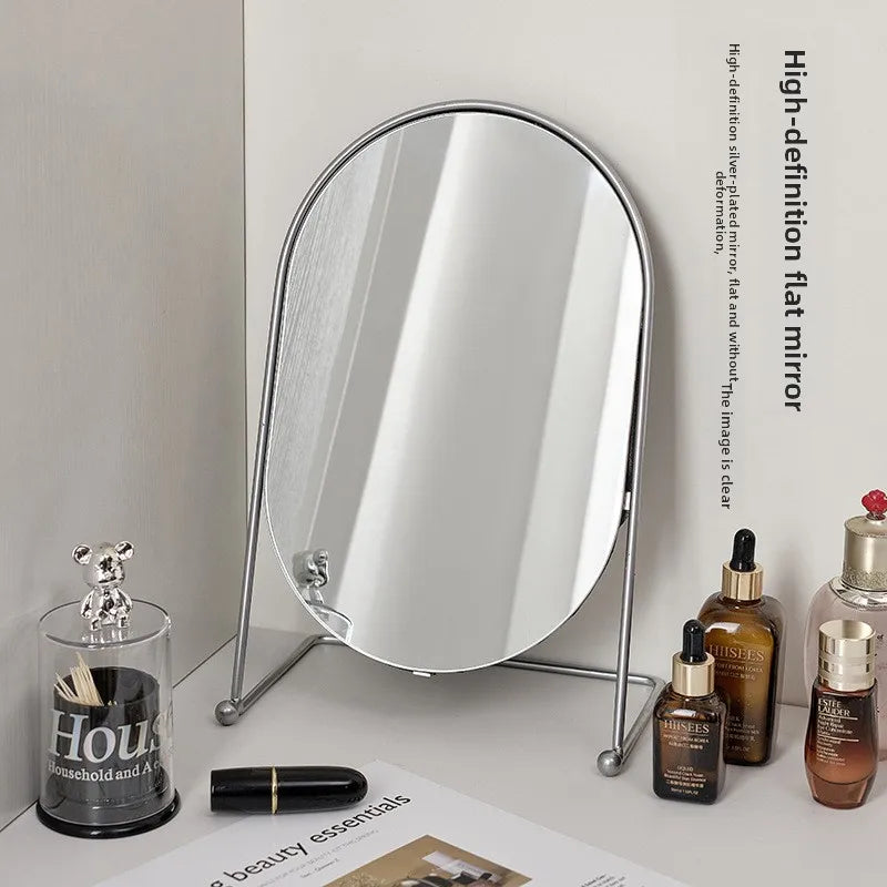 Oval Wall-Mount Vanity Mirror