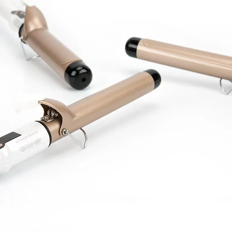 LCD Hair Curler Wand – Professional Curling Iron 9–38mm
