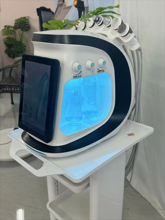 Facial beauty Hydra Machine 7 in 1 Dermabrasion Acne Scars for Spa Skin Revitalizer Exfoliators Skin Tightening Moisturizer