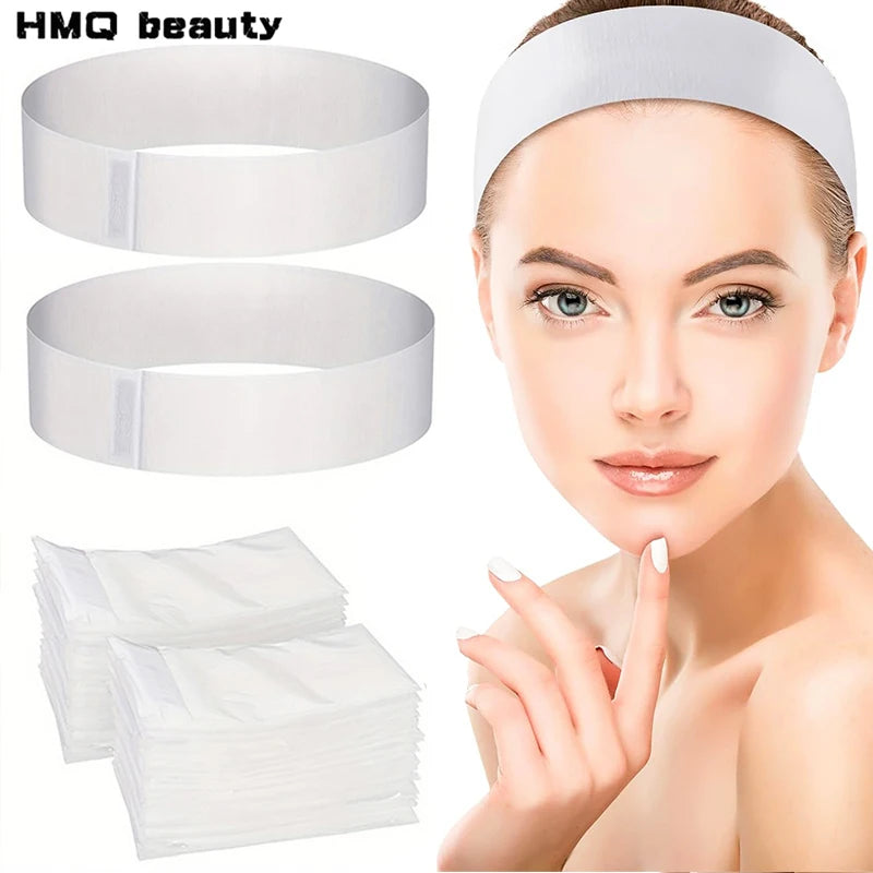 Disposable Spa Facial Headbands — Spa Accessory, Skincare | Beautifully Within
